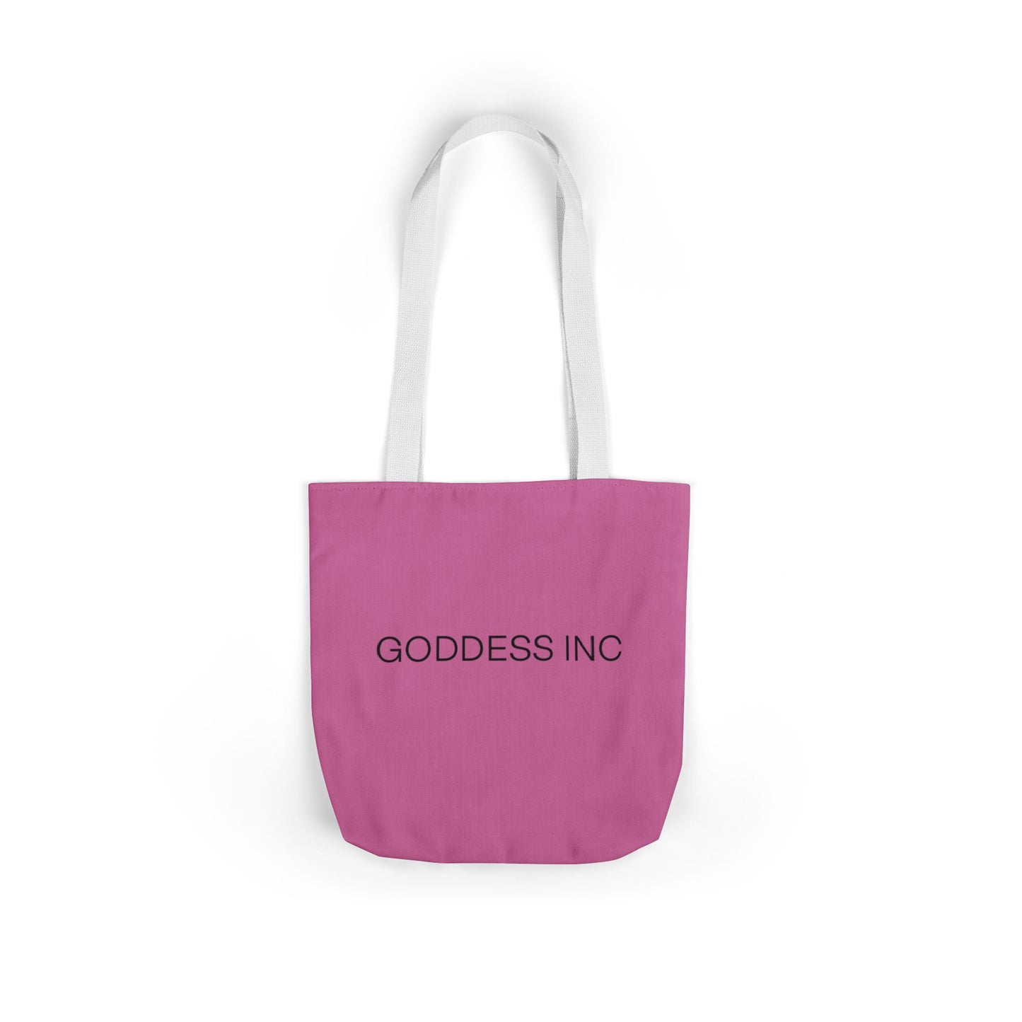 GODDESS INC Canvas Tote Bag, 5-Color Straps, Pink