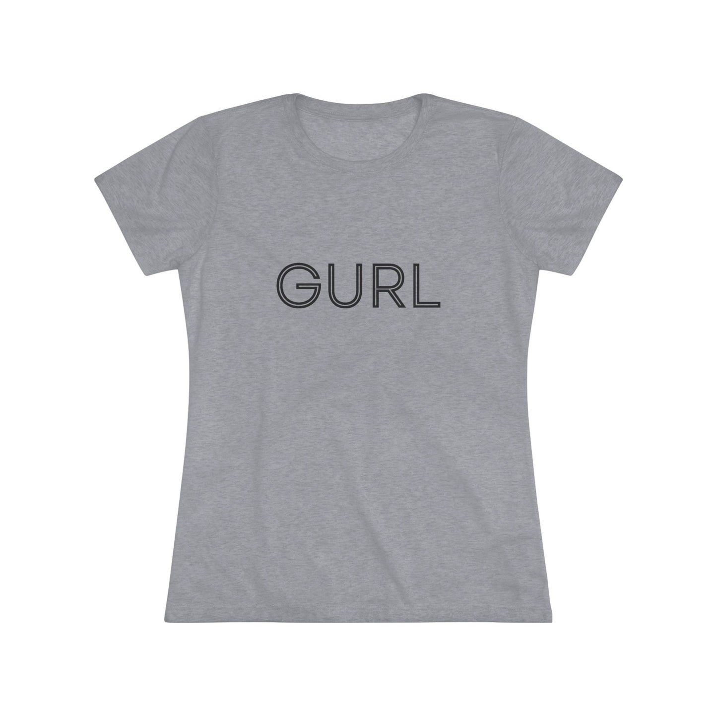 Women's Triblend Tee, GURL