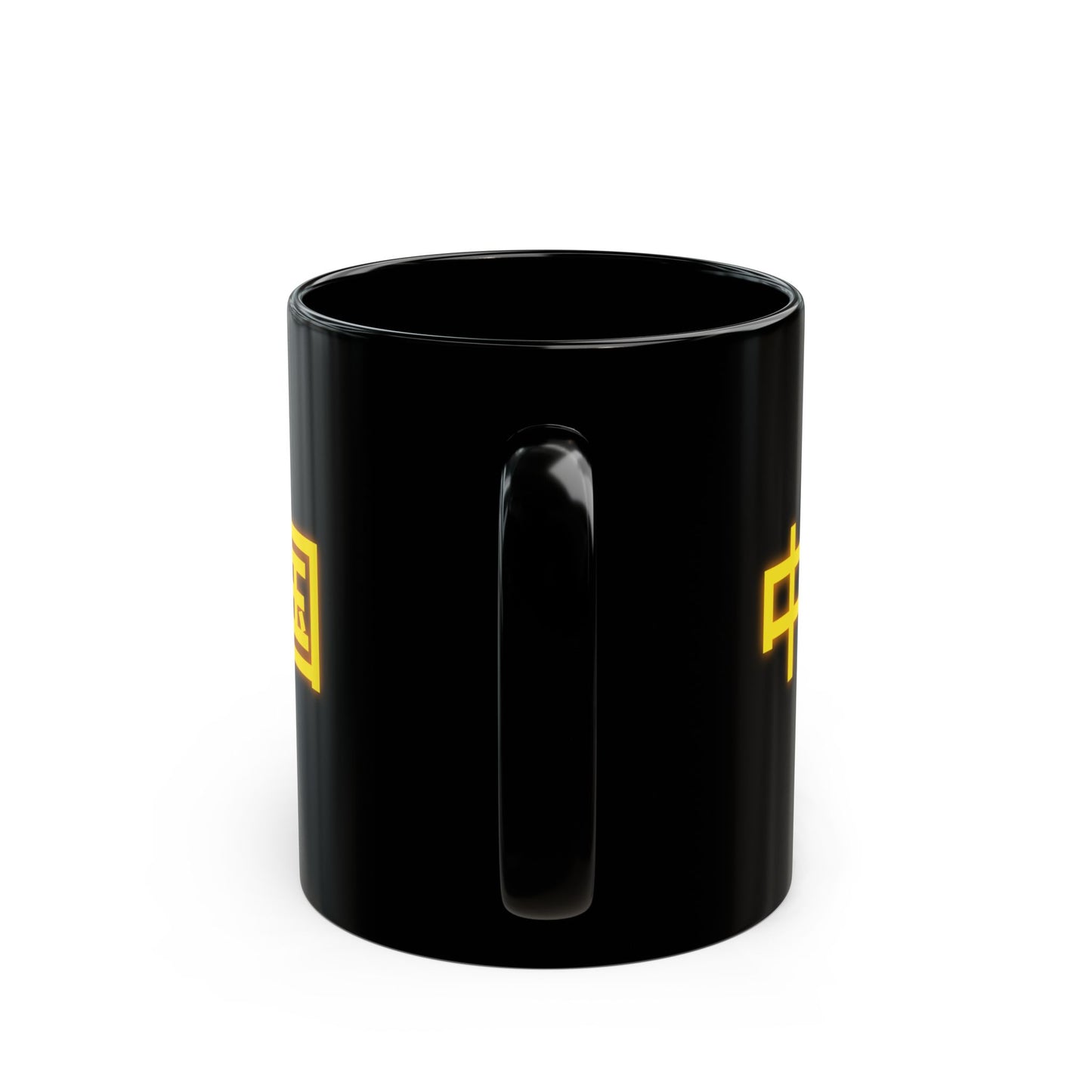 Zhongguo, Black Mug (11oz, 15oz)