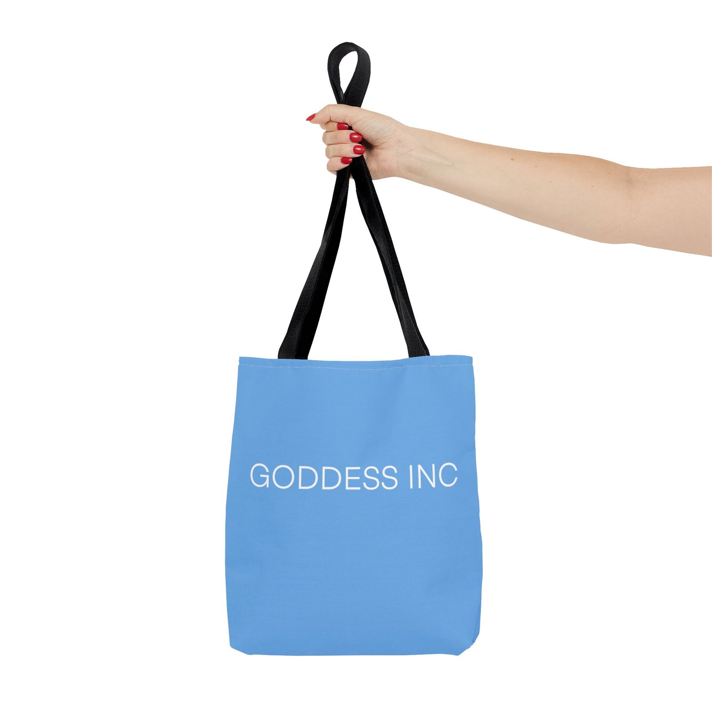 GODDESS INC Tote Bag, Light Blue
