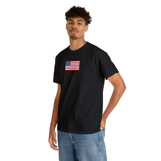 American Flag Unisex Heavy Cotton Tee