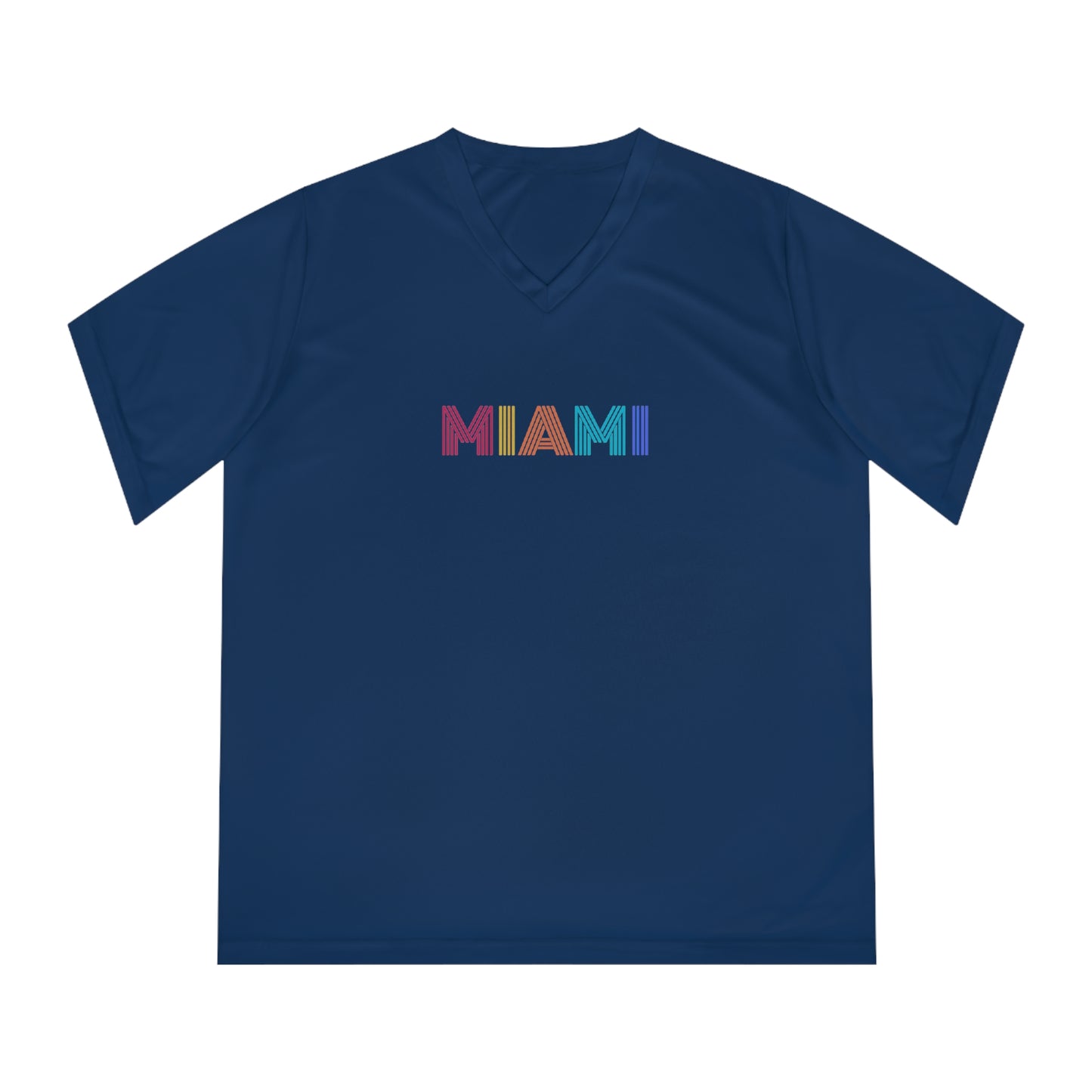 MIAMI Women's Performance V-Neck T-Shirt