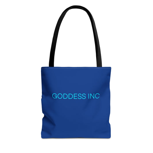 Goddess Inc Tote Bag, Blue
