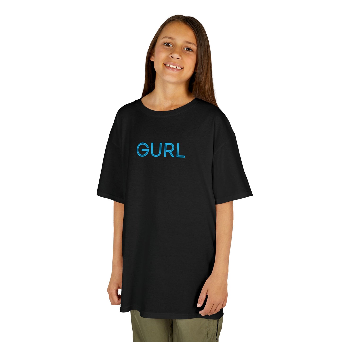 GURL Heavy Cotton™ Tee, Girls Sizes