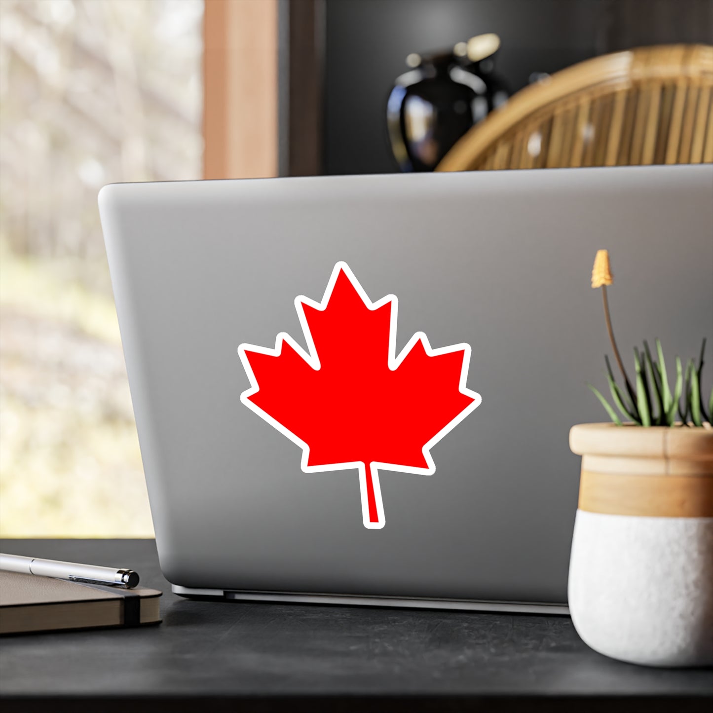 Canadian Maple Leaf, Kiss-Cut Vinyl Decals