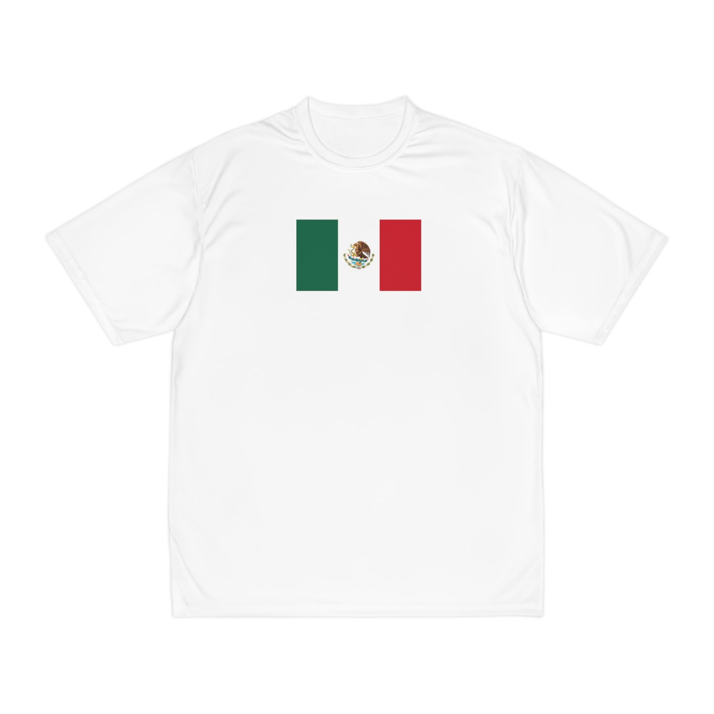 Mexican Flag, Men's Performance T-Shirt
