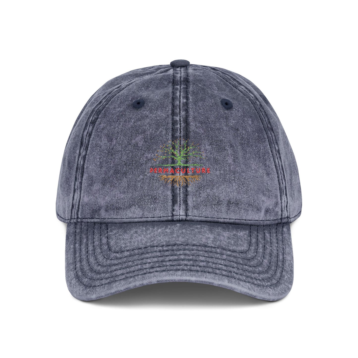PERMACULTURE Vintage Cap (Embroidery)