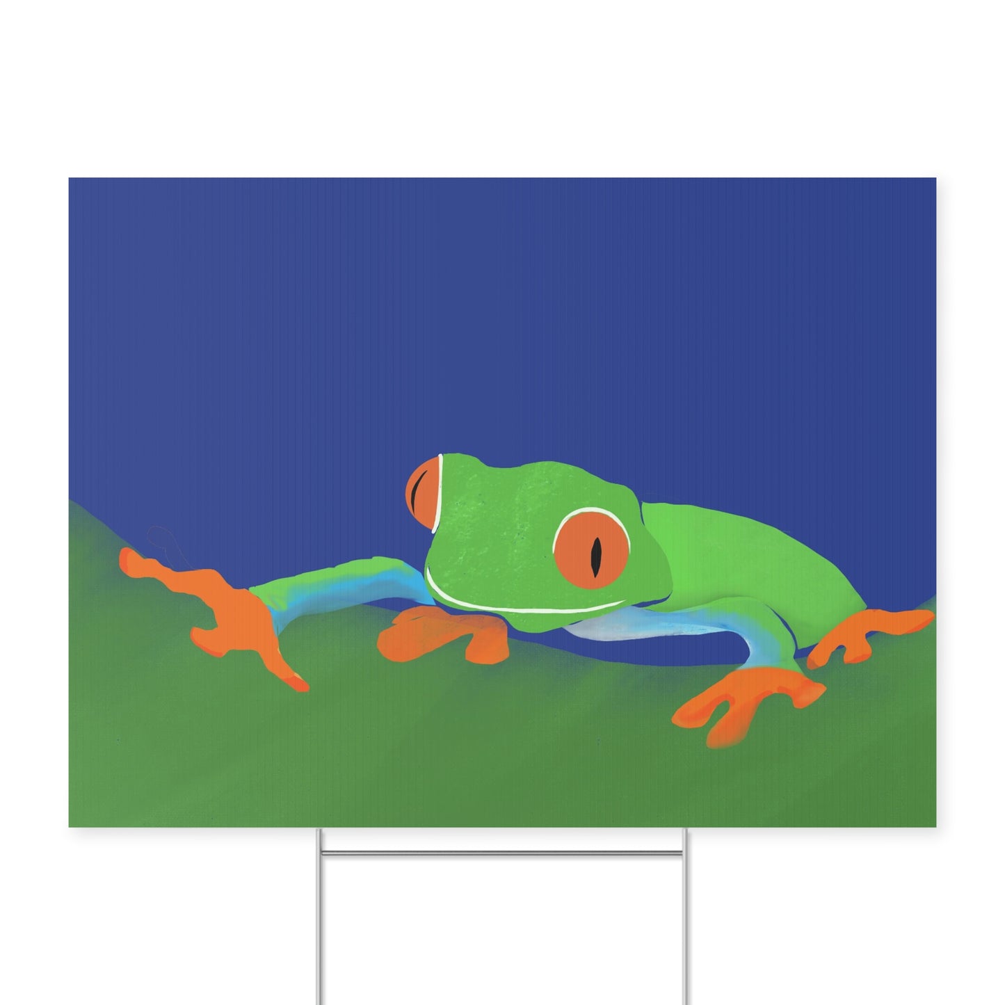 Frog Yard Sign