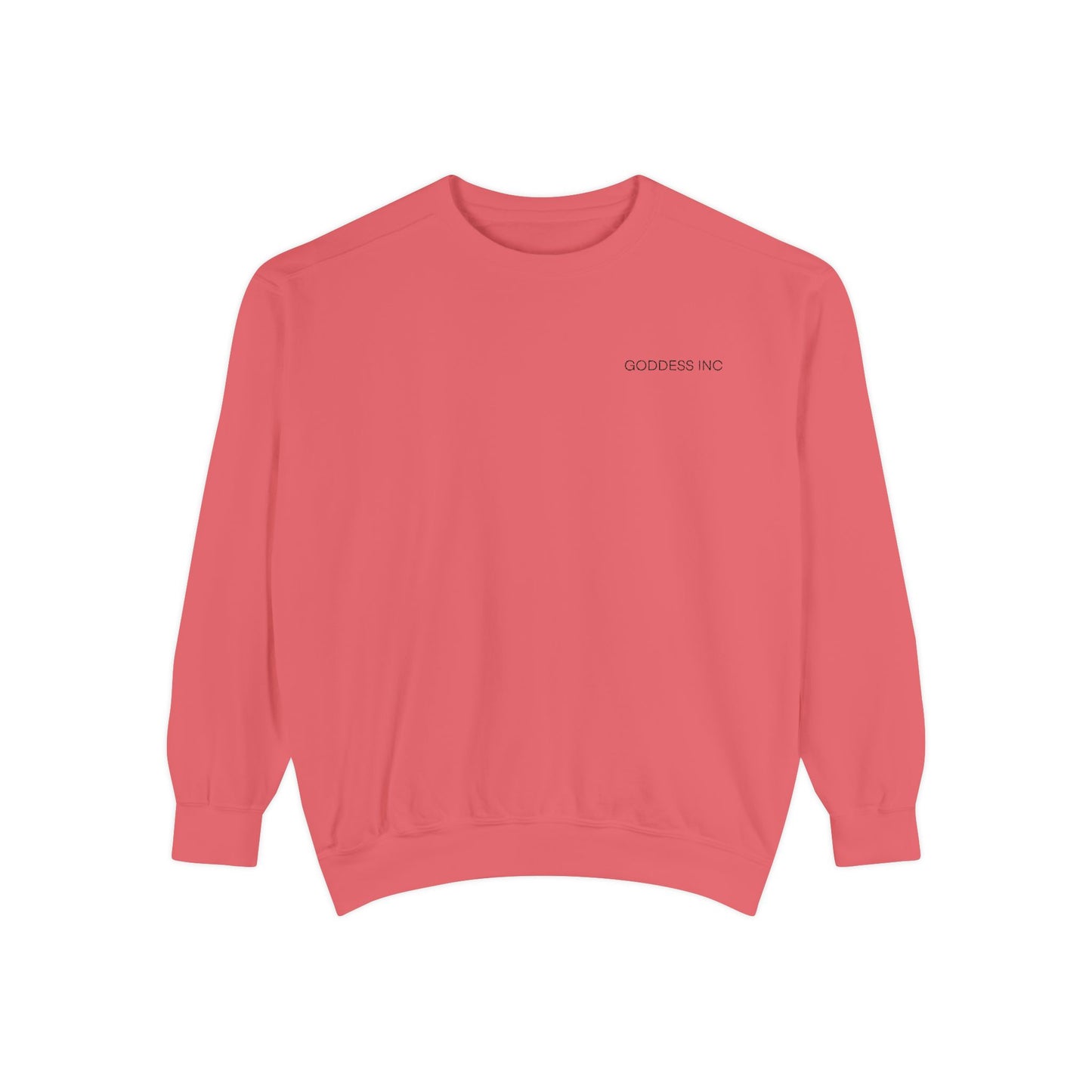 GODDESS INC Garment-Dyed Sweatshirt