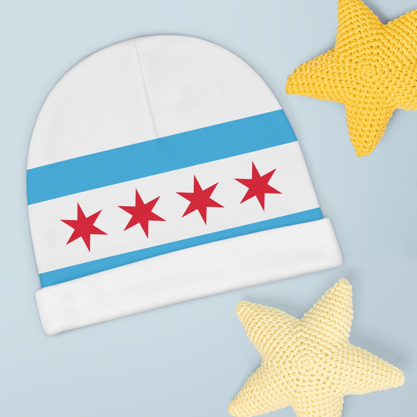 Baby Beanie, Chicago Flag