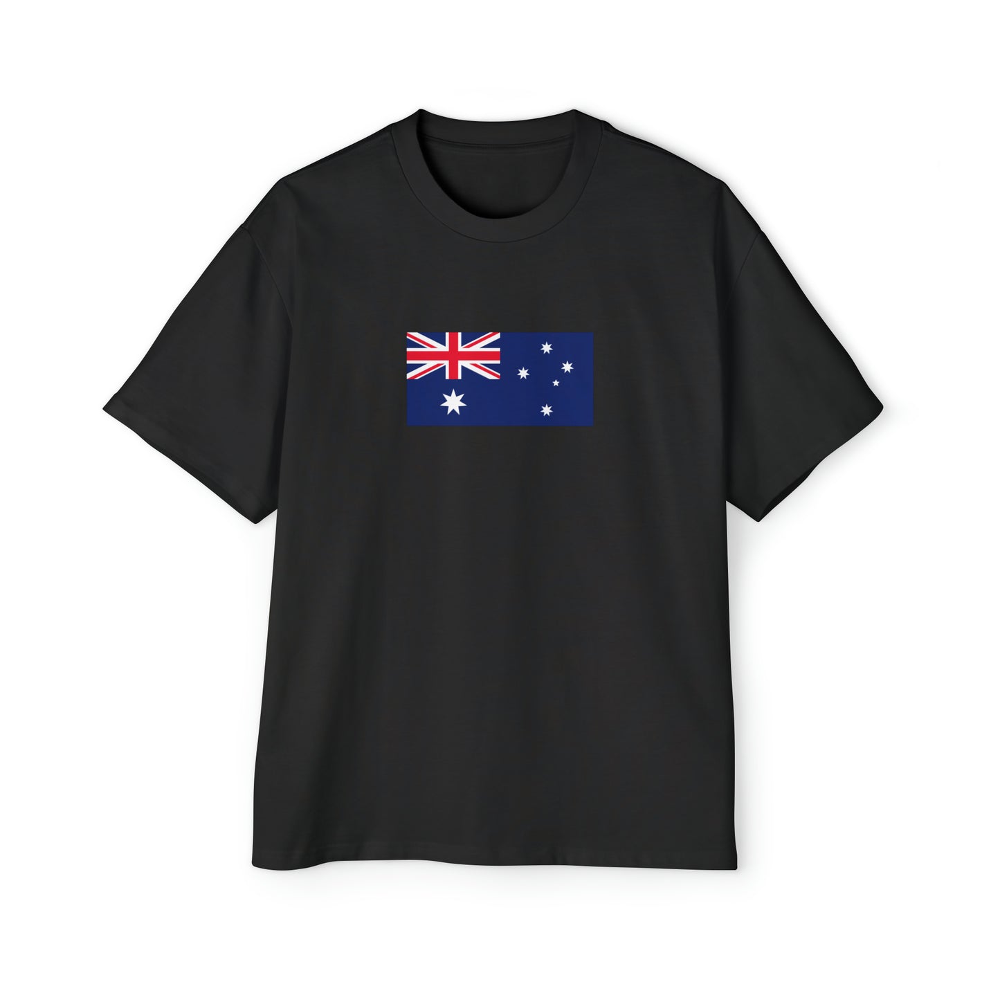 Australian Flag, Men's Heavy Oversized Tee