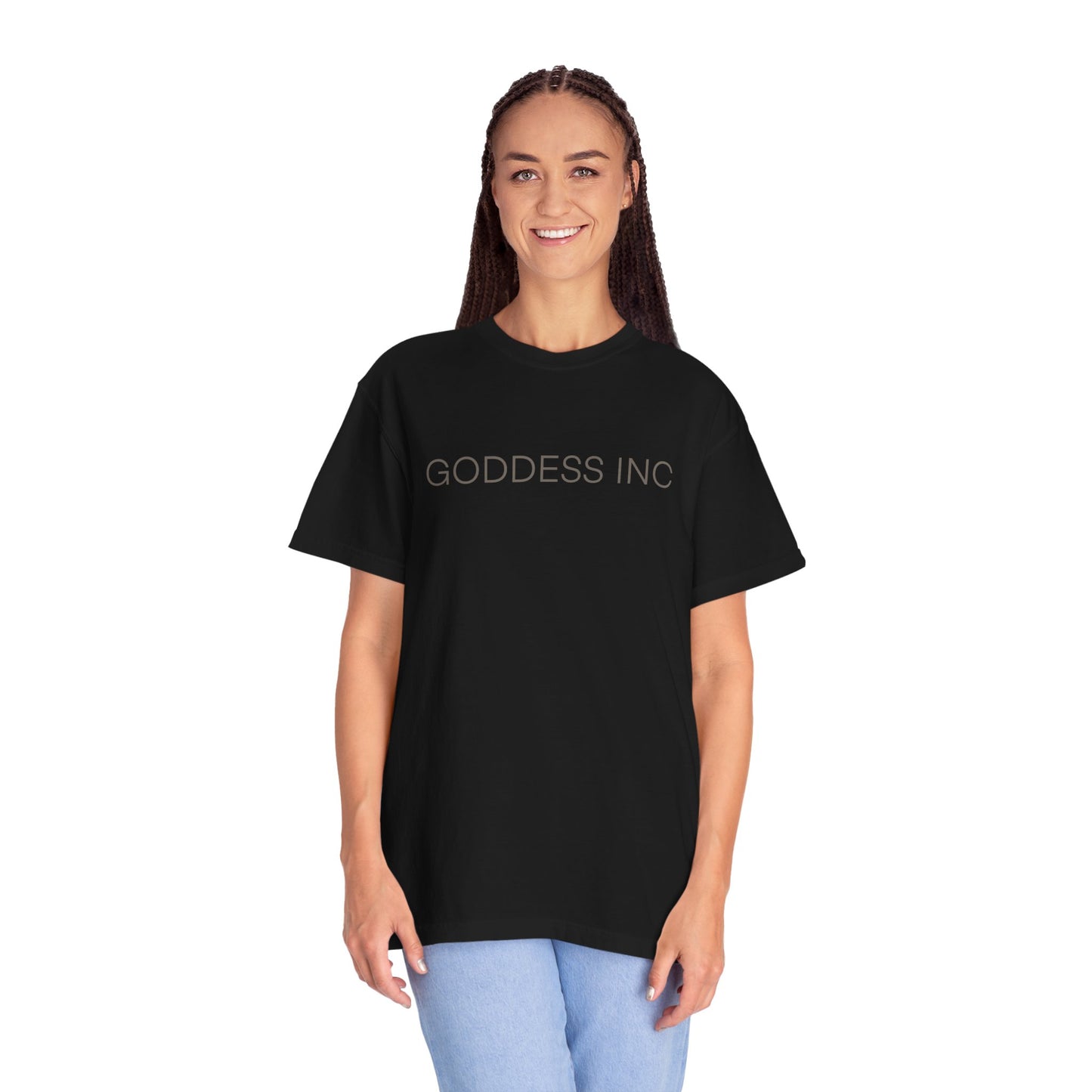 GODDESS INC Garment-Dyed T-shirt