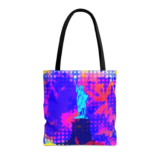 Statue of Liberty Tote Bag, Pop Art