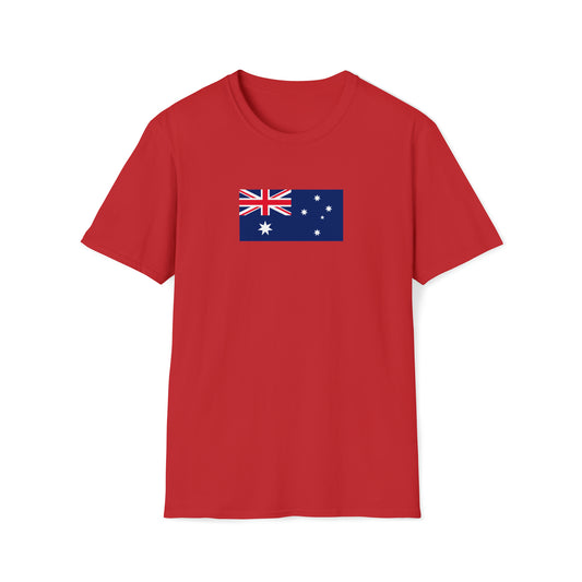 Australian Flag, Unisex Softstyle T-Shirt