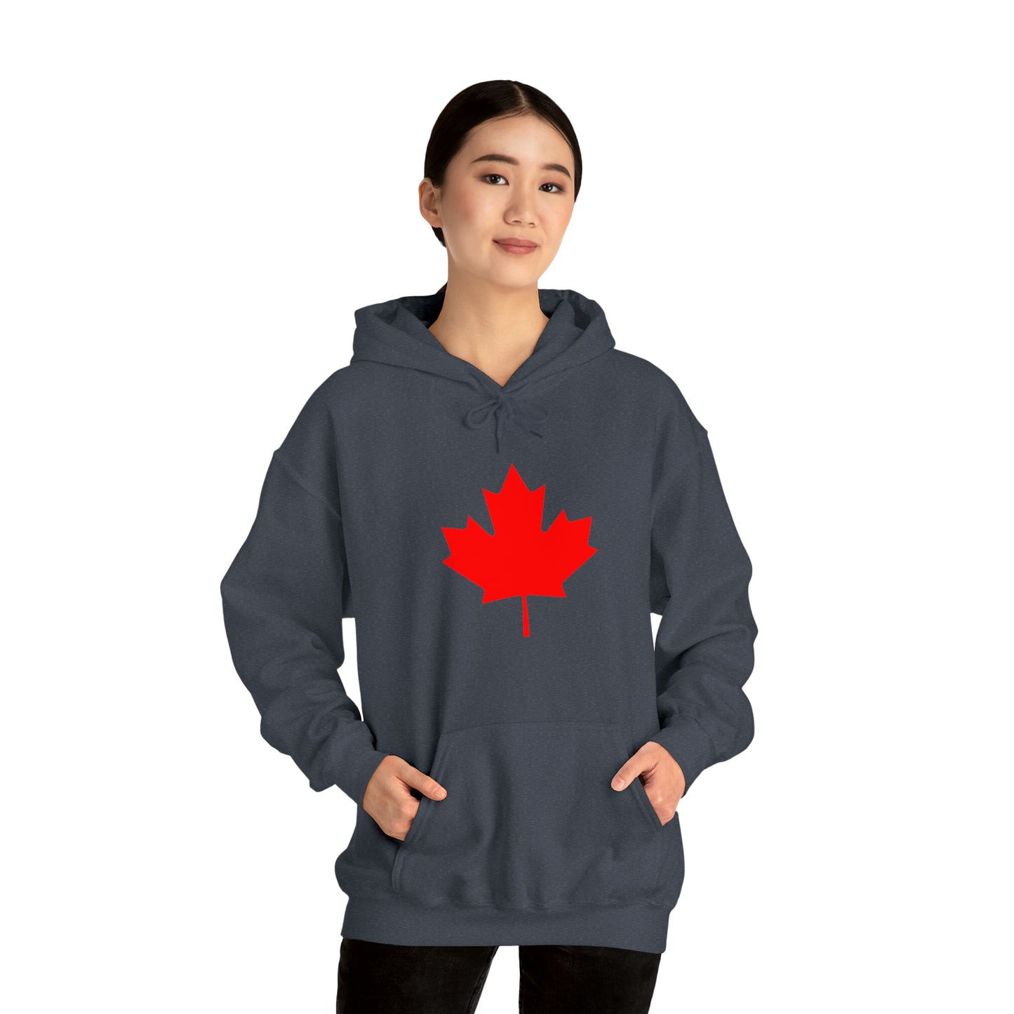 Canadian Maple Leaf, Unisex Heavy Blend™ Hooded Sweatshirt