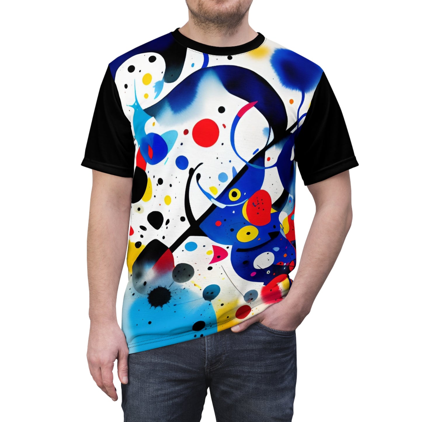 Unisex Cut & Sew Tee, Inspired by Miro