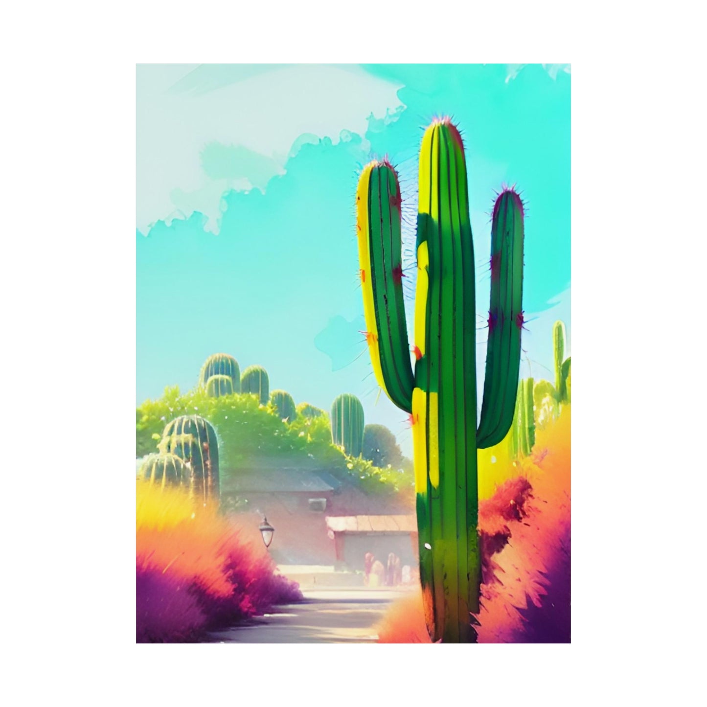 Cactus, Premium Matte Vertical Posters