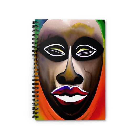 PAN AFRICA Spiral Notebook, Ruled Line