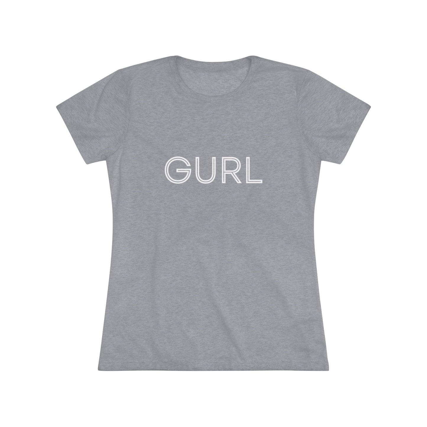 Women's Triblend Tee, GURL