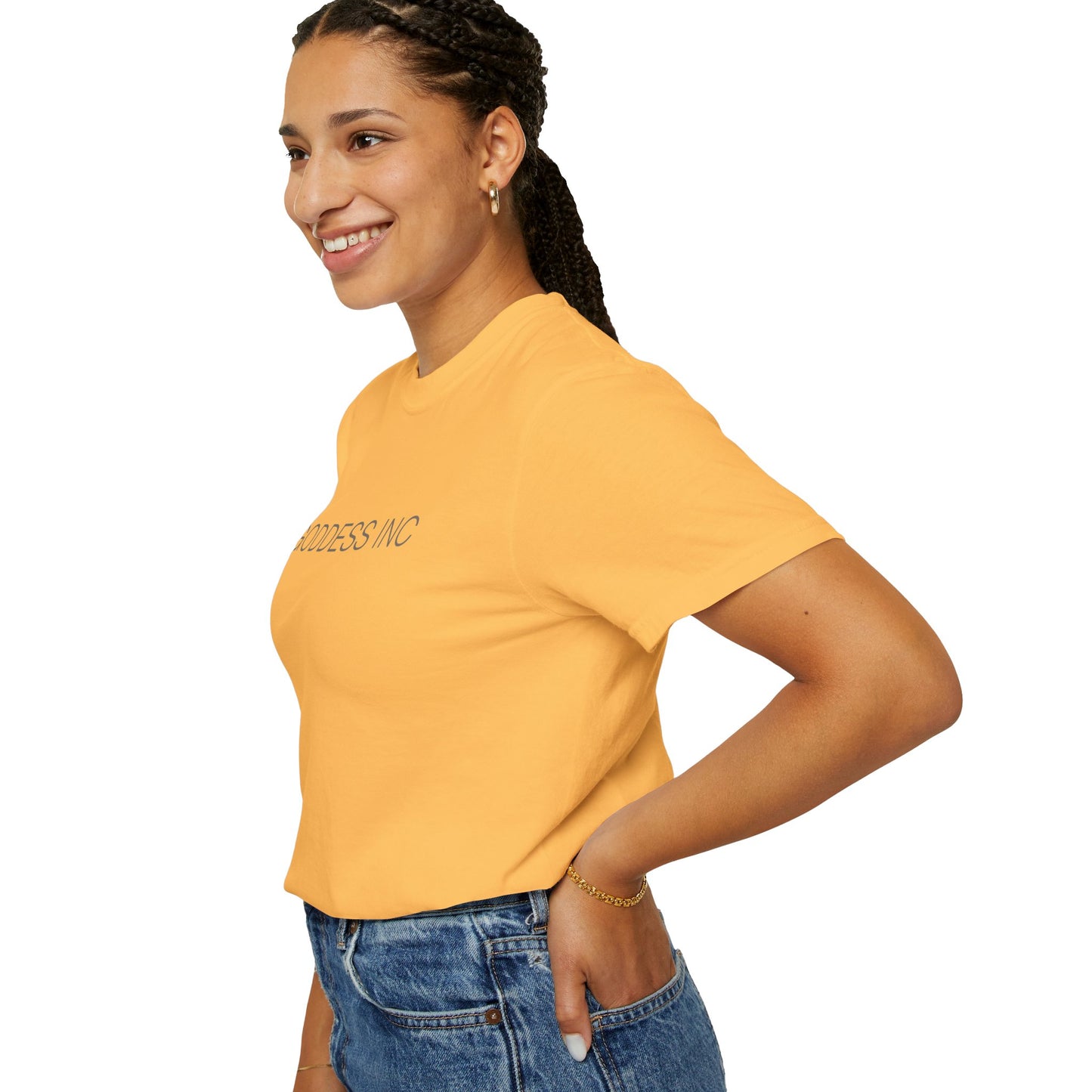GODDESS INC Garment-Dyed T-shirt