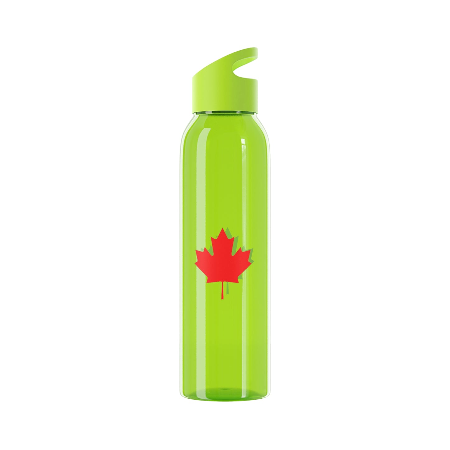 Canadian Maple Leaf, Sky Water Bottle