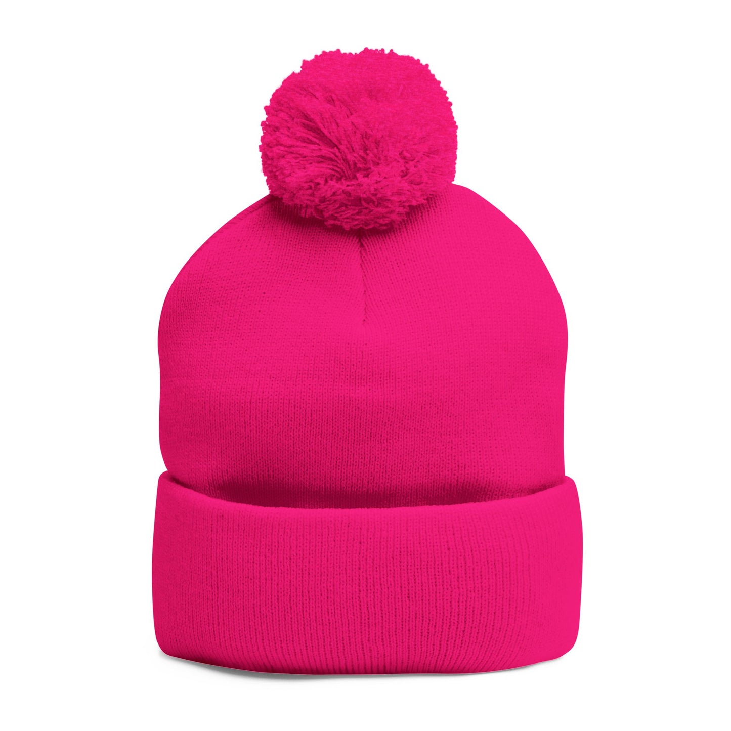 Goddess Inc, Pom-Pom Knit Cap (Embroidery)