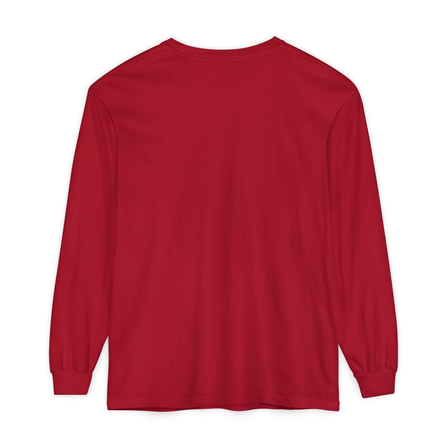 GODDESS INC Garment-dyed Long Sleeve T-Shirt