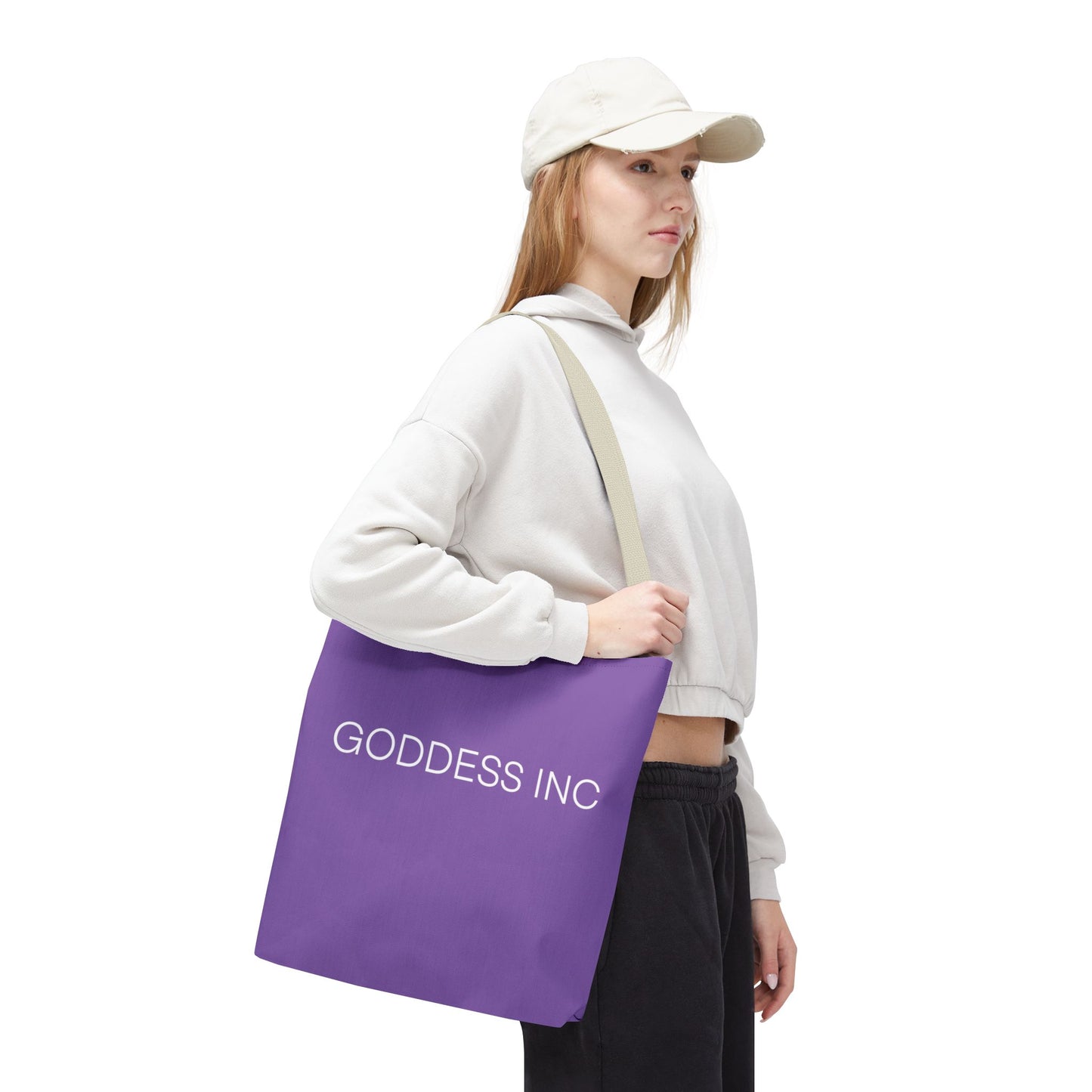 GODDESS INC Tote Bag, Light Purple
