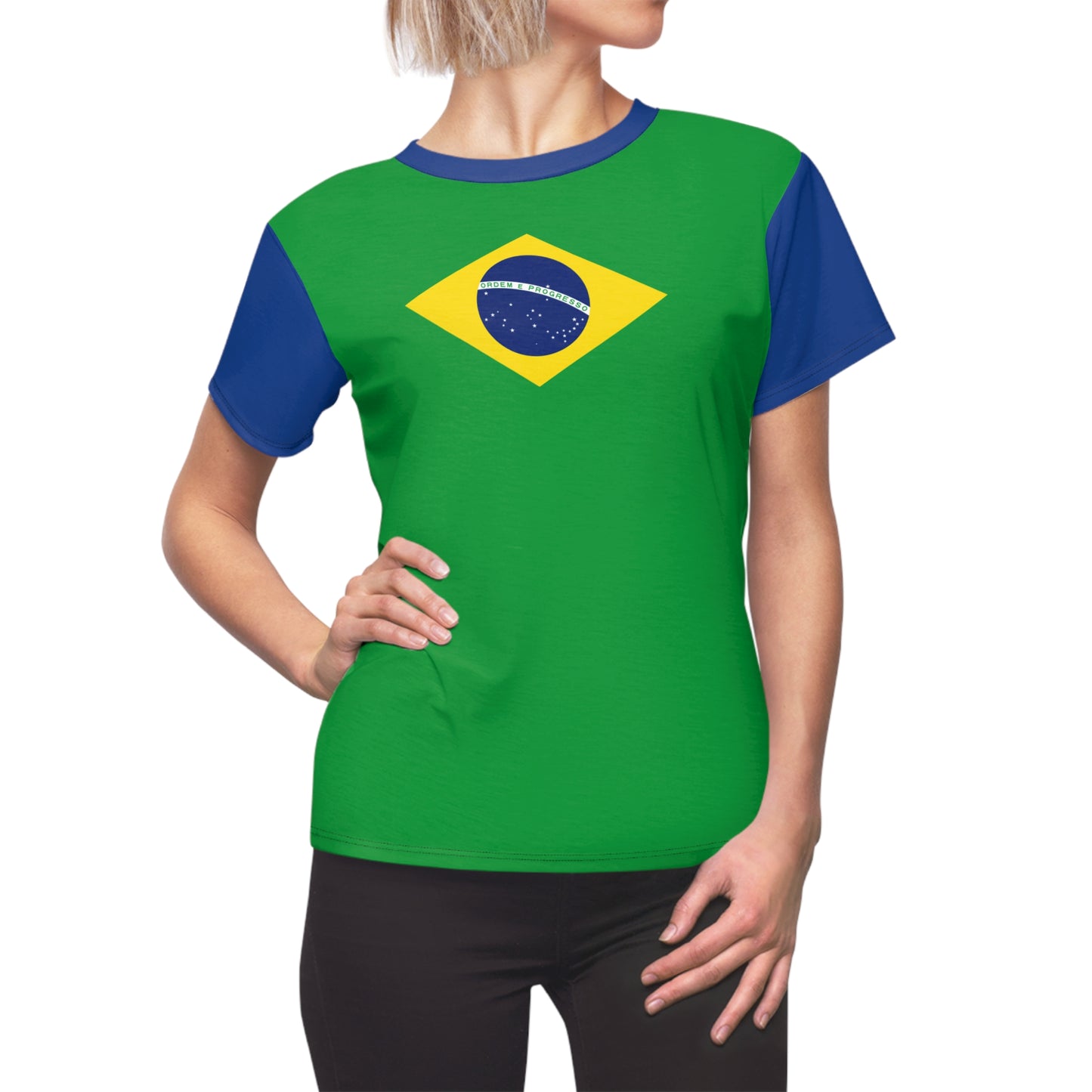 BRAZIL Women's Cut & Sew Tee