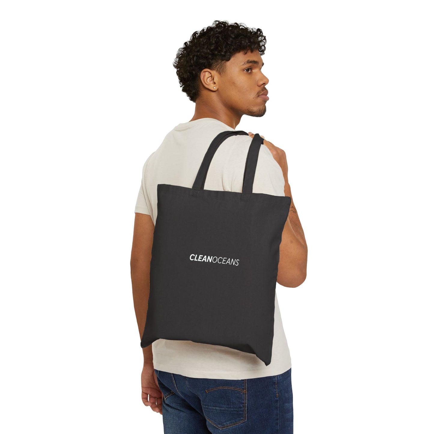 CleanOceans, Cotton Canvas Tote Bag