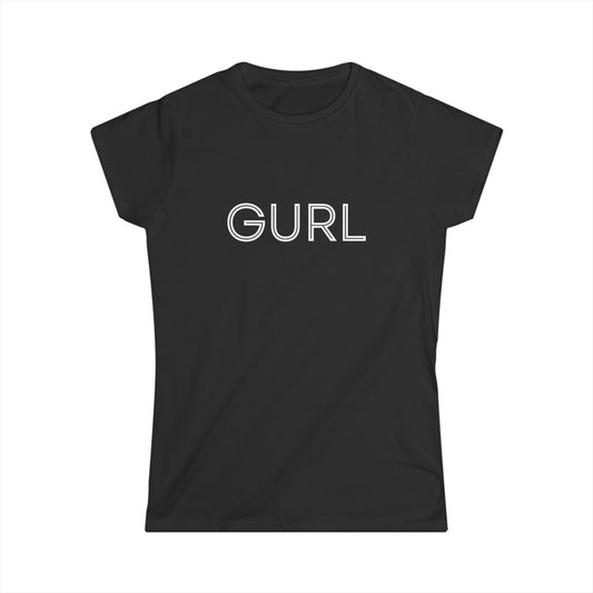 Women's Softstyle Tee, GURL