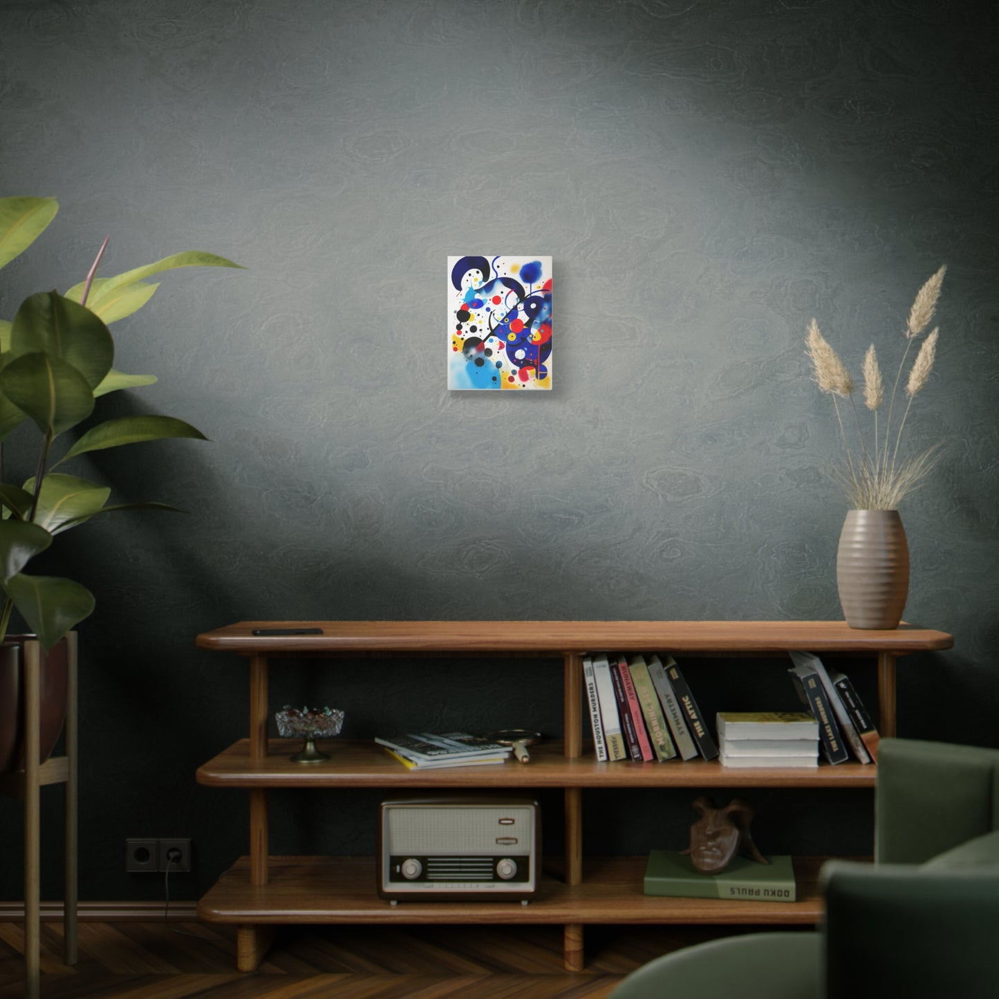 Miro-inspired Matte Canvas, Stretched, 1.25"