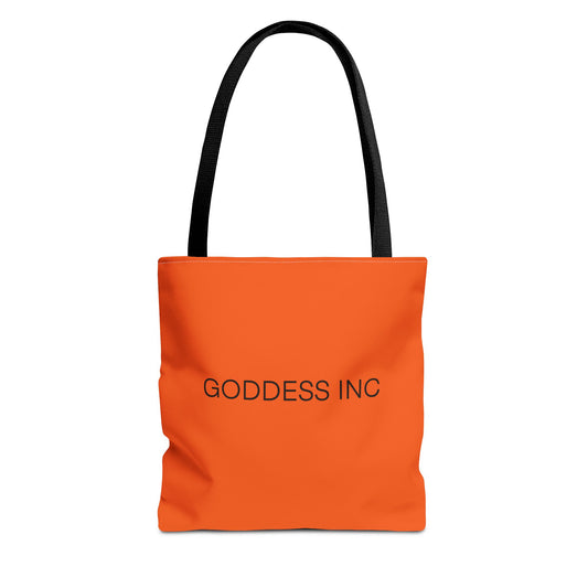 GODDESS INC Tote Bag, Orange