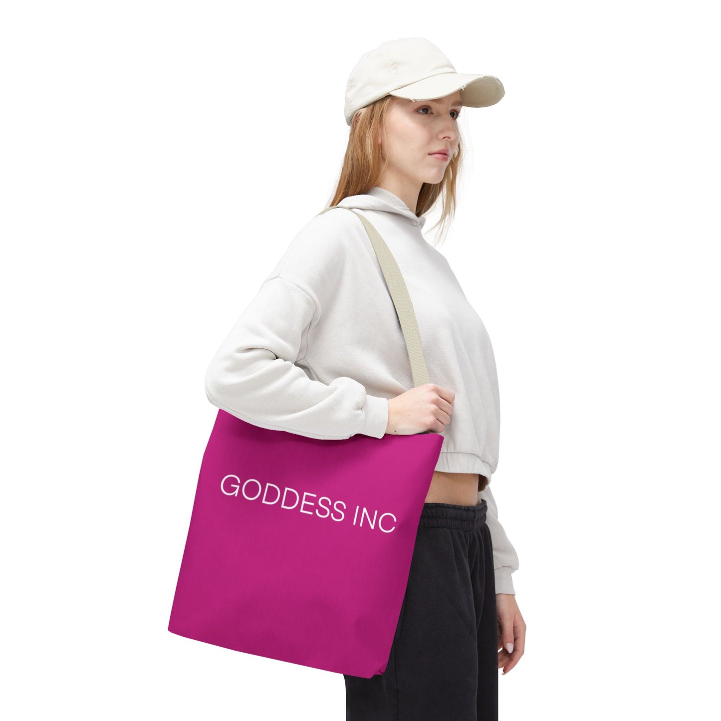GODDESS INC Tote Bag, Pink