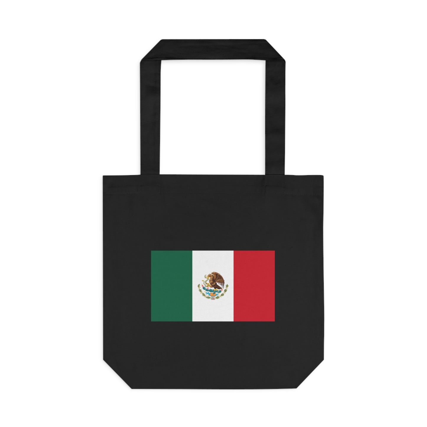 Mexican Flag Cotton Tote Bag
