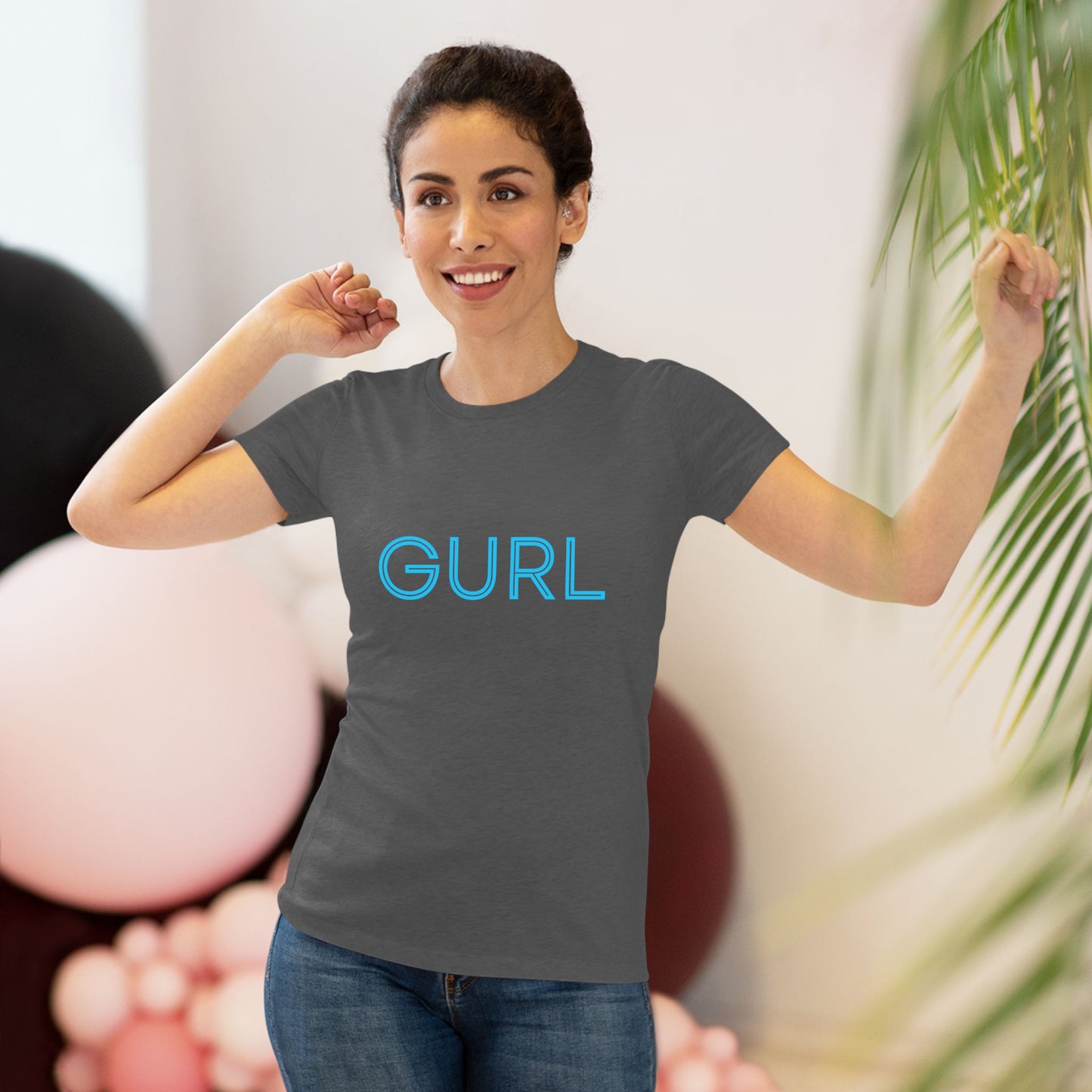 Women's Triblend Tee, GURL