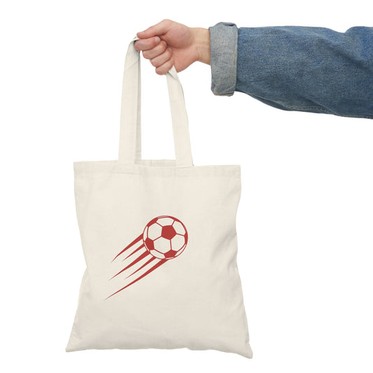 SOCCER Natural Tote Bag