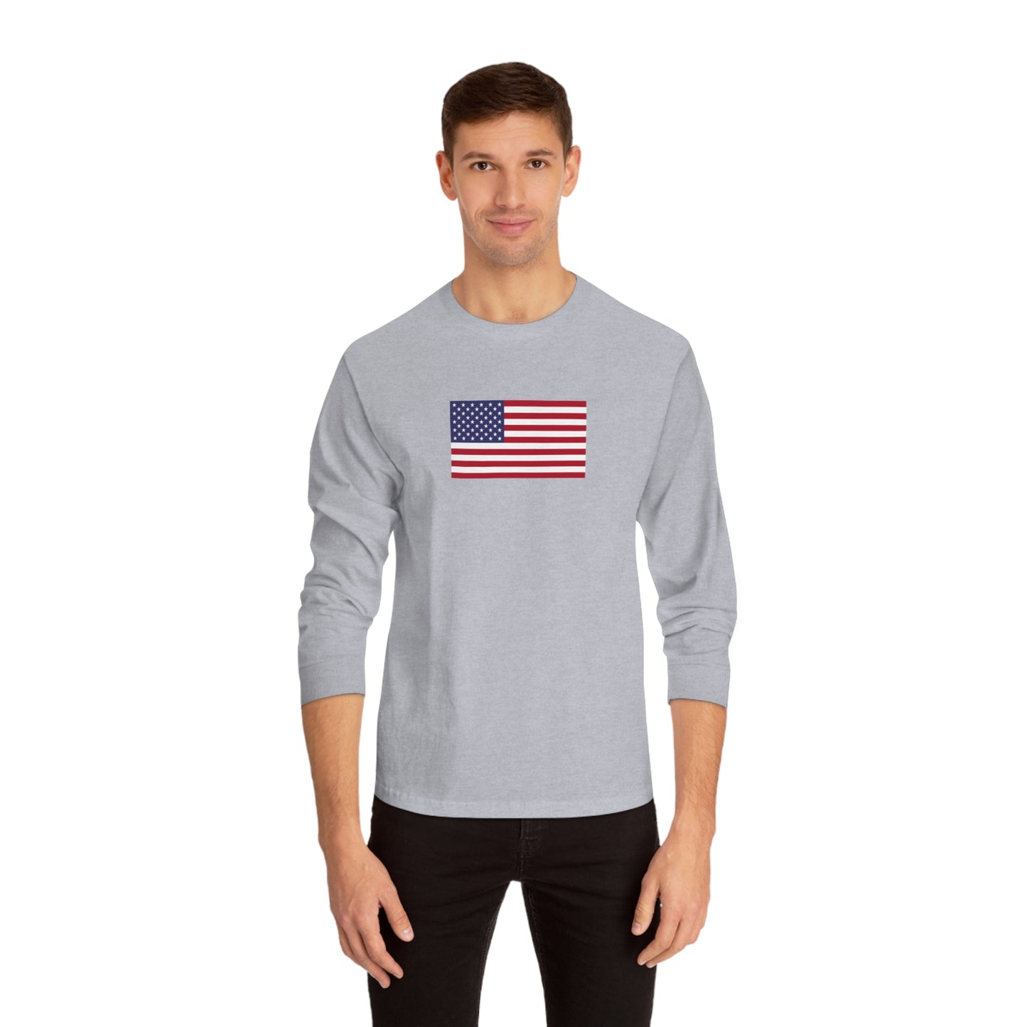 American Flag, Unisex Classic Long Sleeve T-Shirt