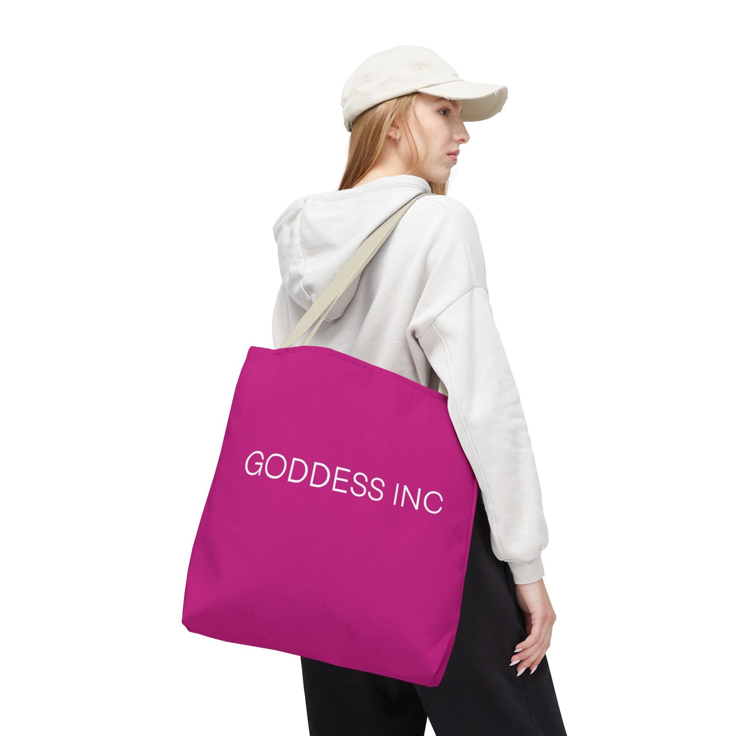 GODDESS INC Tote Bag, Pink