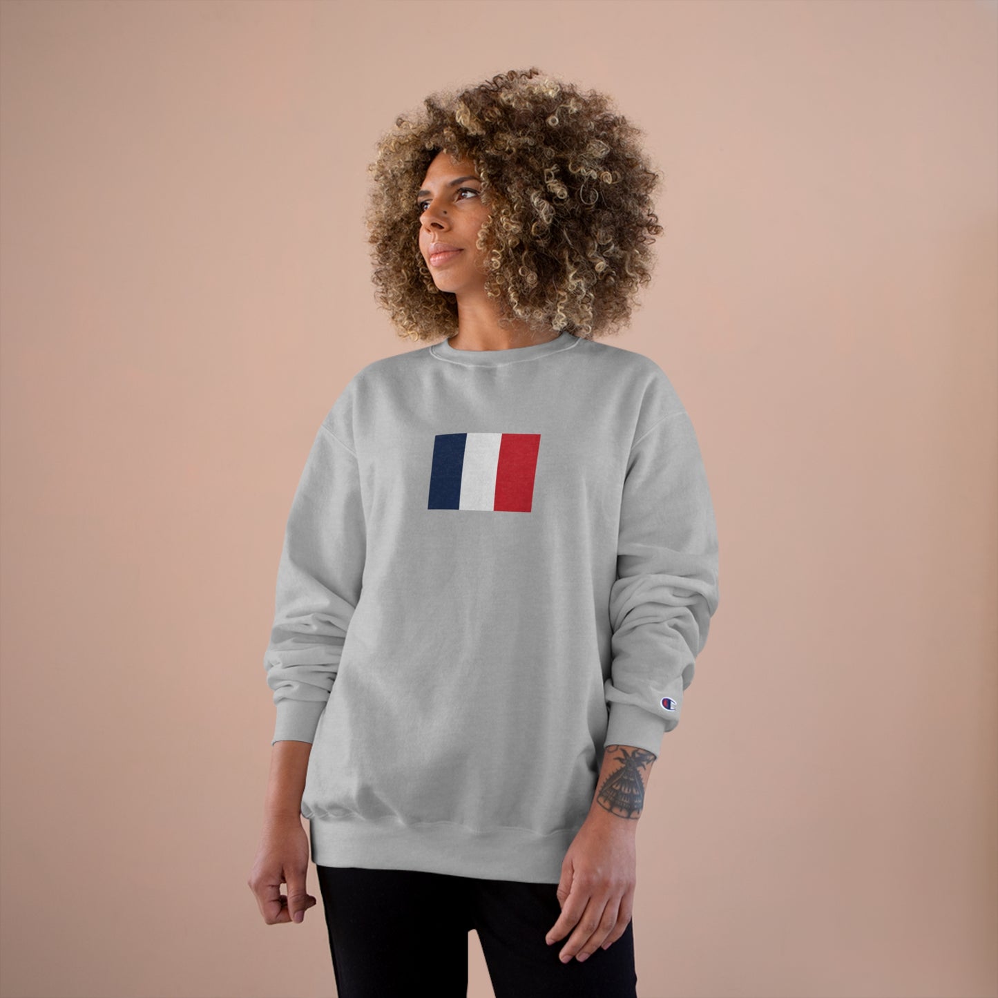 Champion Sweatshirt, French Flag