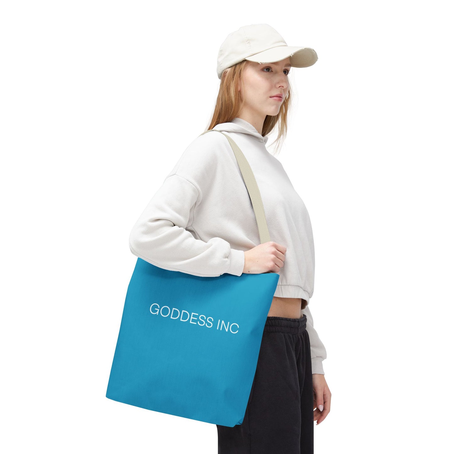 GODDESS INC Tote Bag, Blue