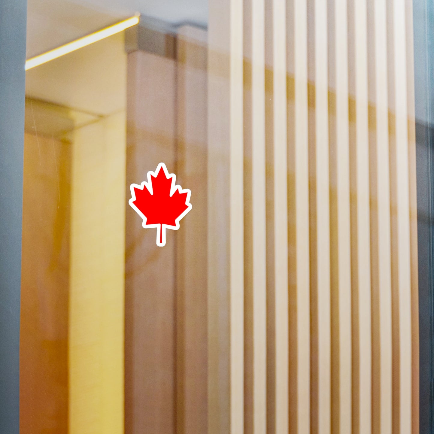 Canadian Maple Leaf, Kiss-Cut Vinyl Decals