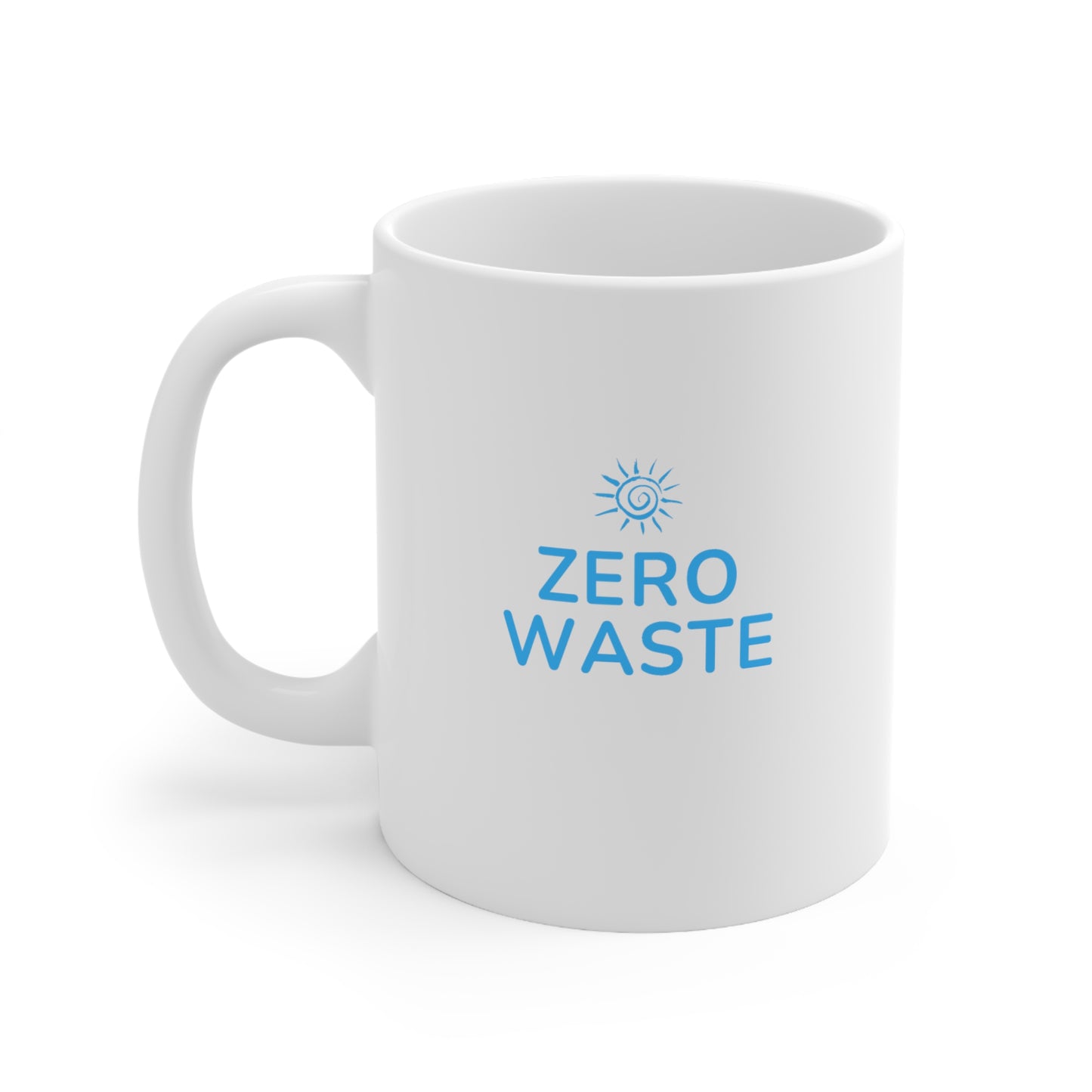 ZERO WASTE Ceramic Coffee Cups, 11oz, 15oz