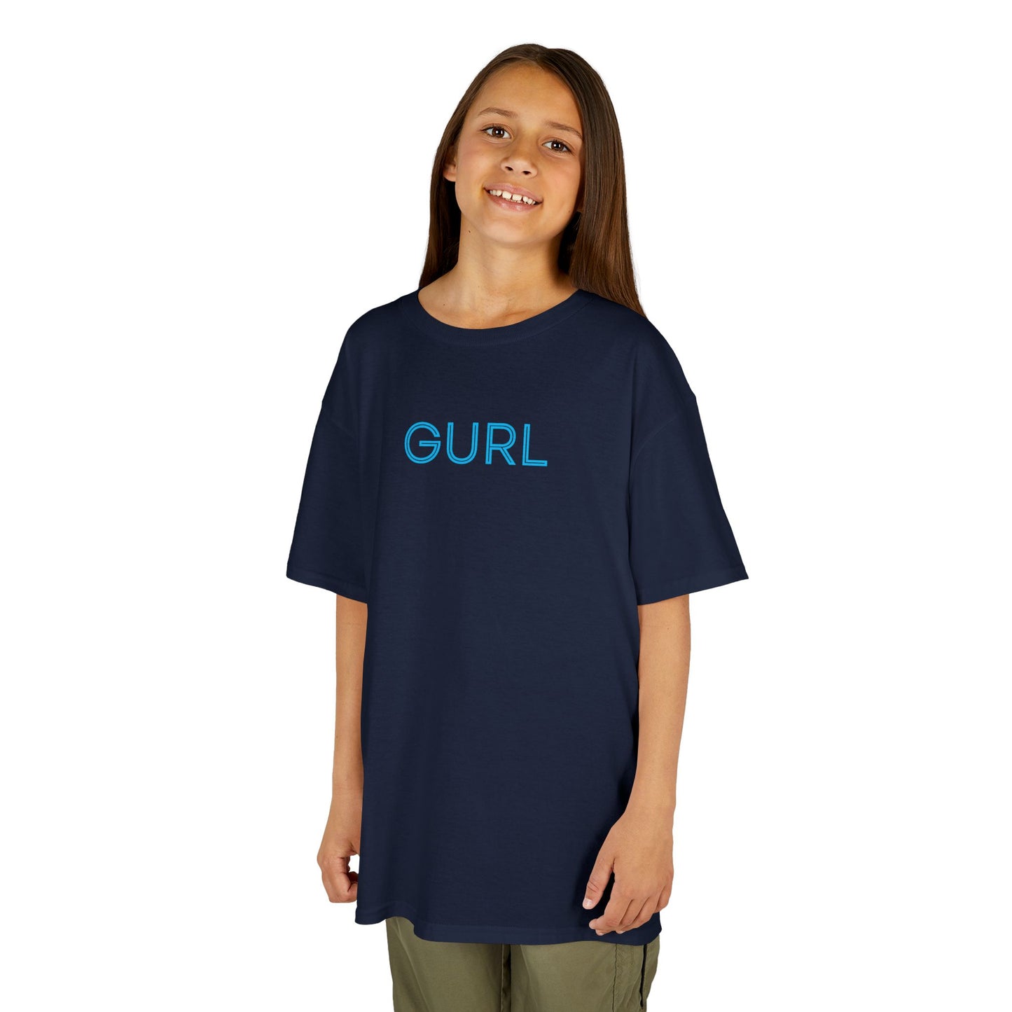 GURL Heavy Cotton™ Tee, Girls Sizes