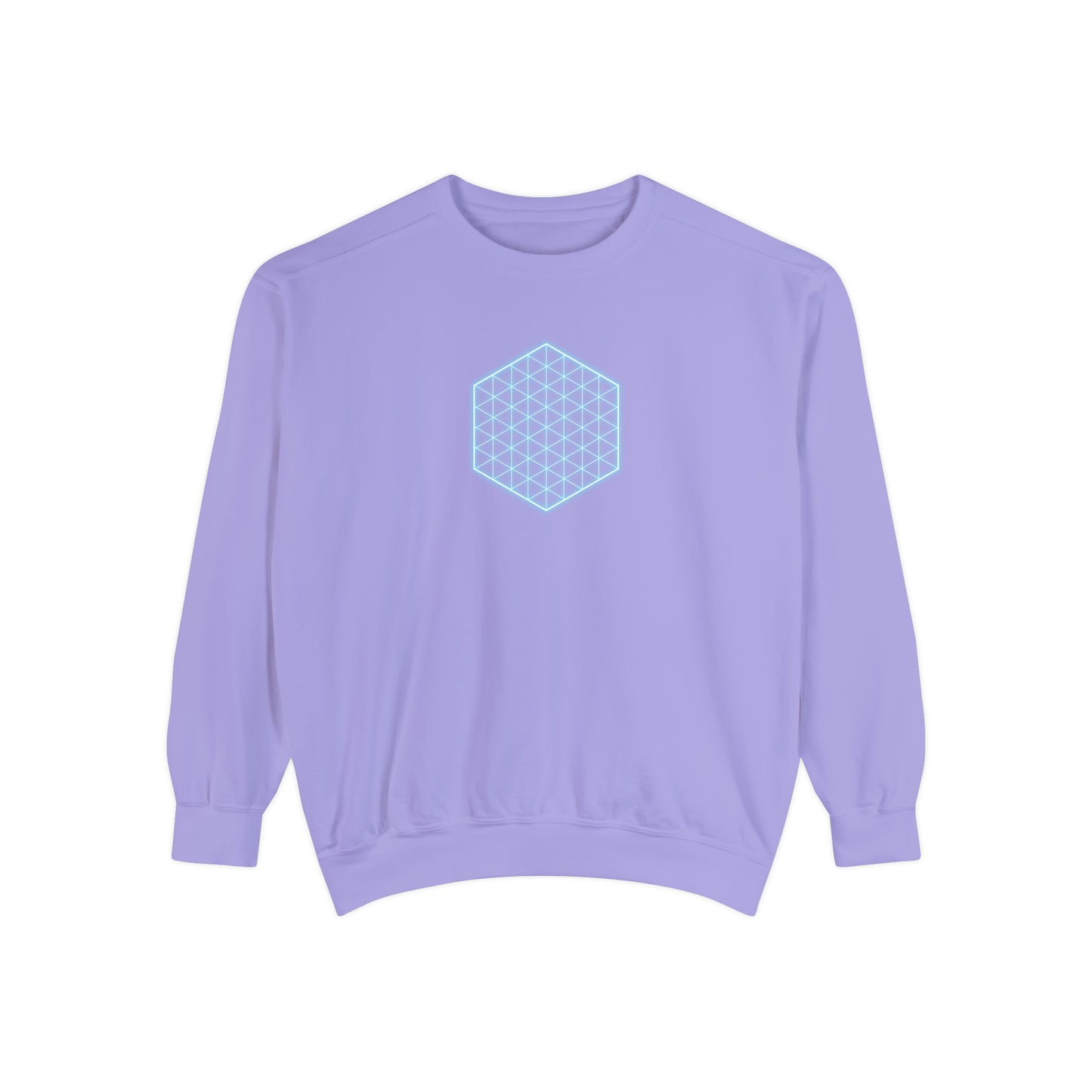 SACRED GEOMETRY Unisex Garment-Dyed Sweatshirt