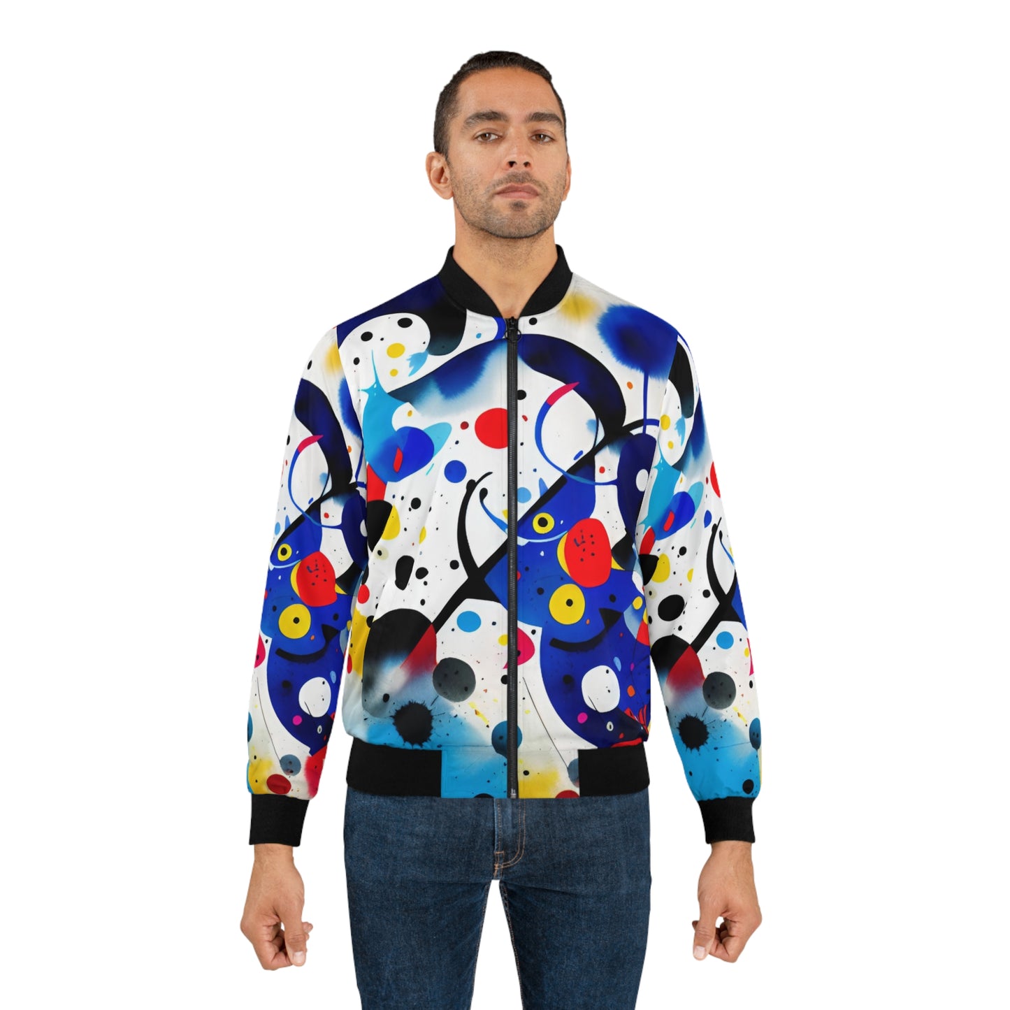 Men's Bomber Jacket, Inspired by Miro