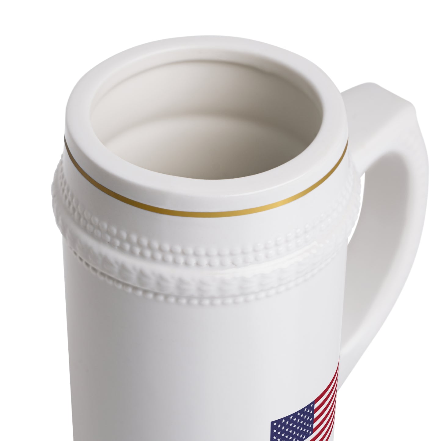 Beer Stein Mug, American Flag