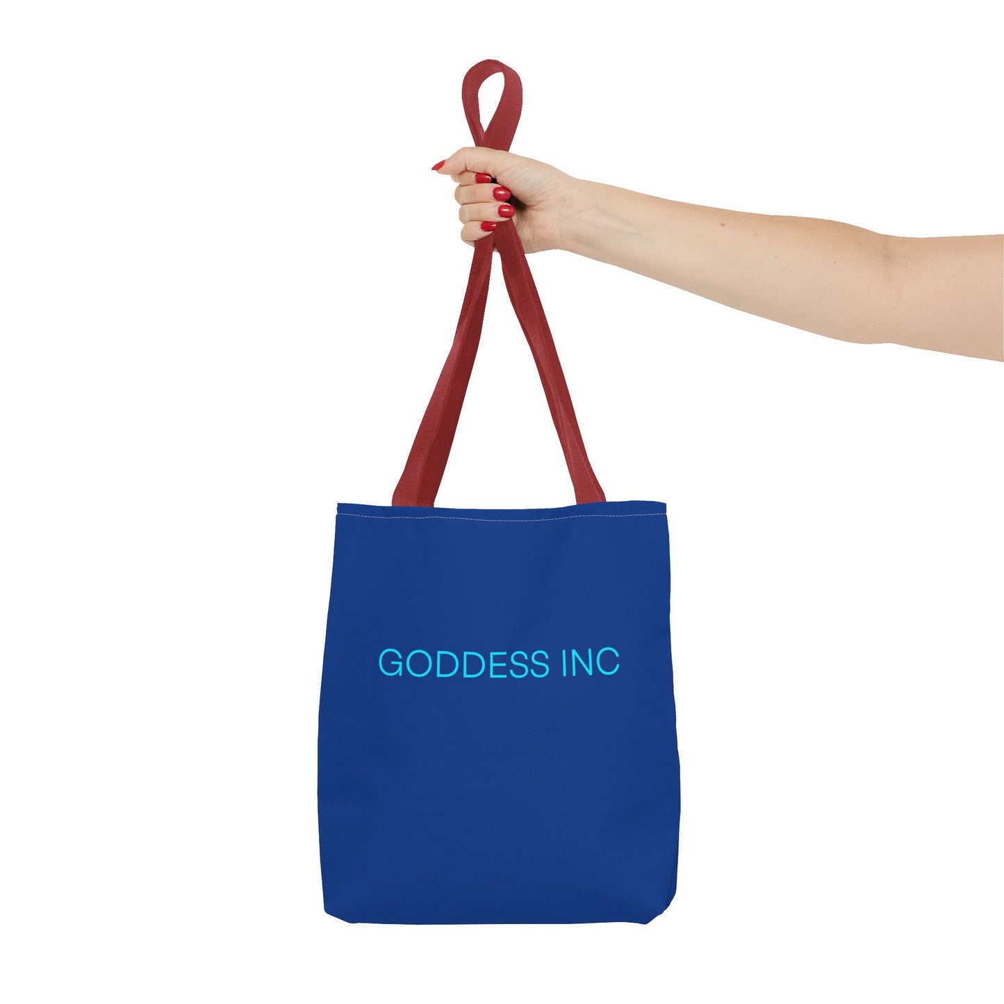 Goddess Inc Tote Bag, Blue
