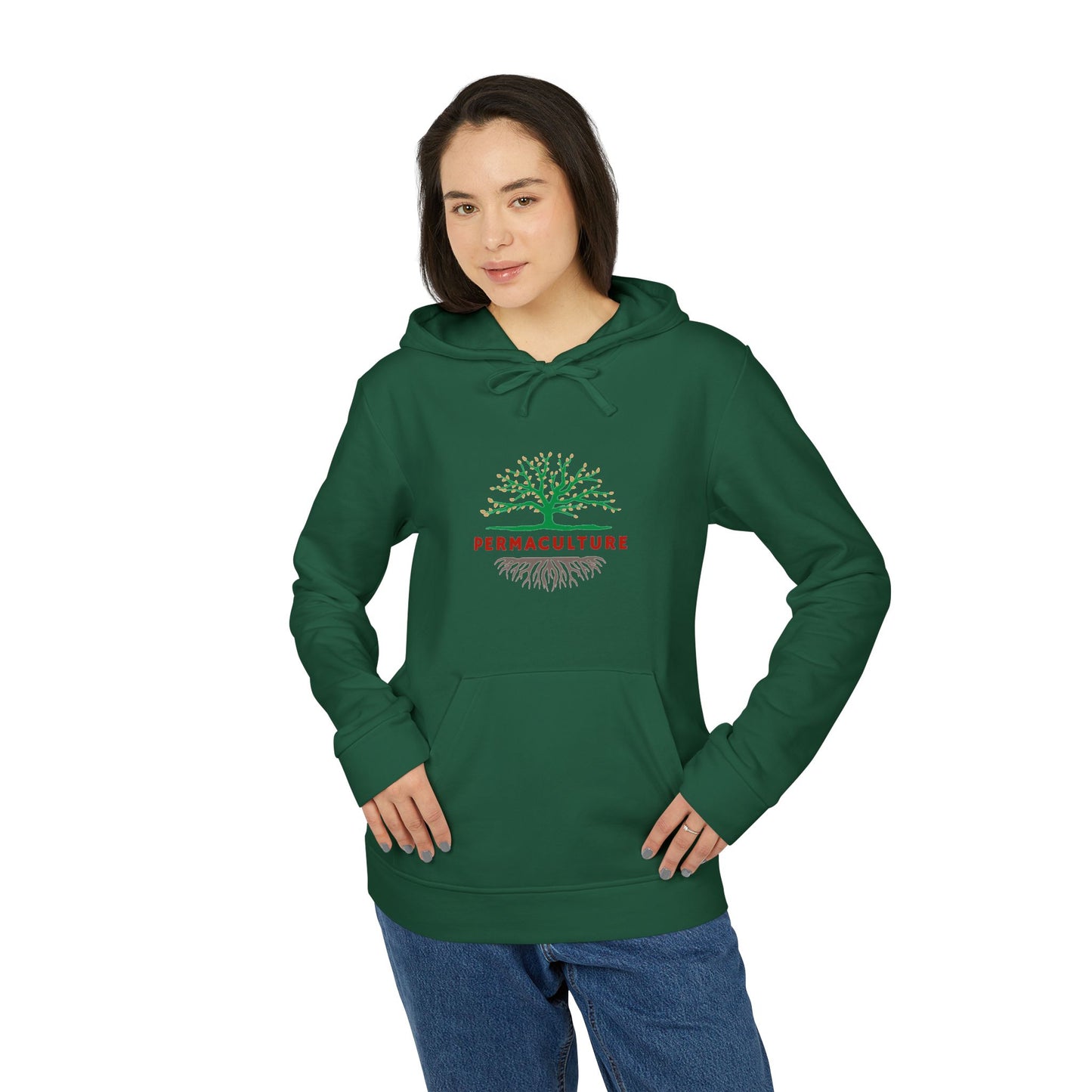 adidas Permaculture Unisex Fleece Hoodie