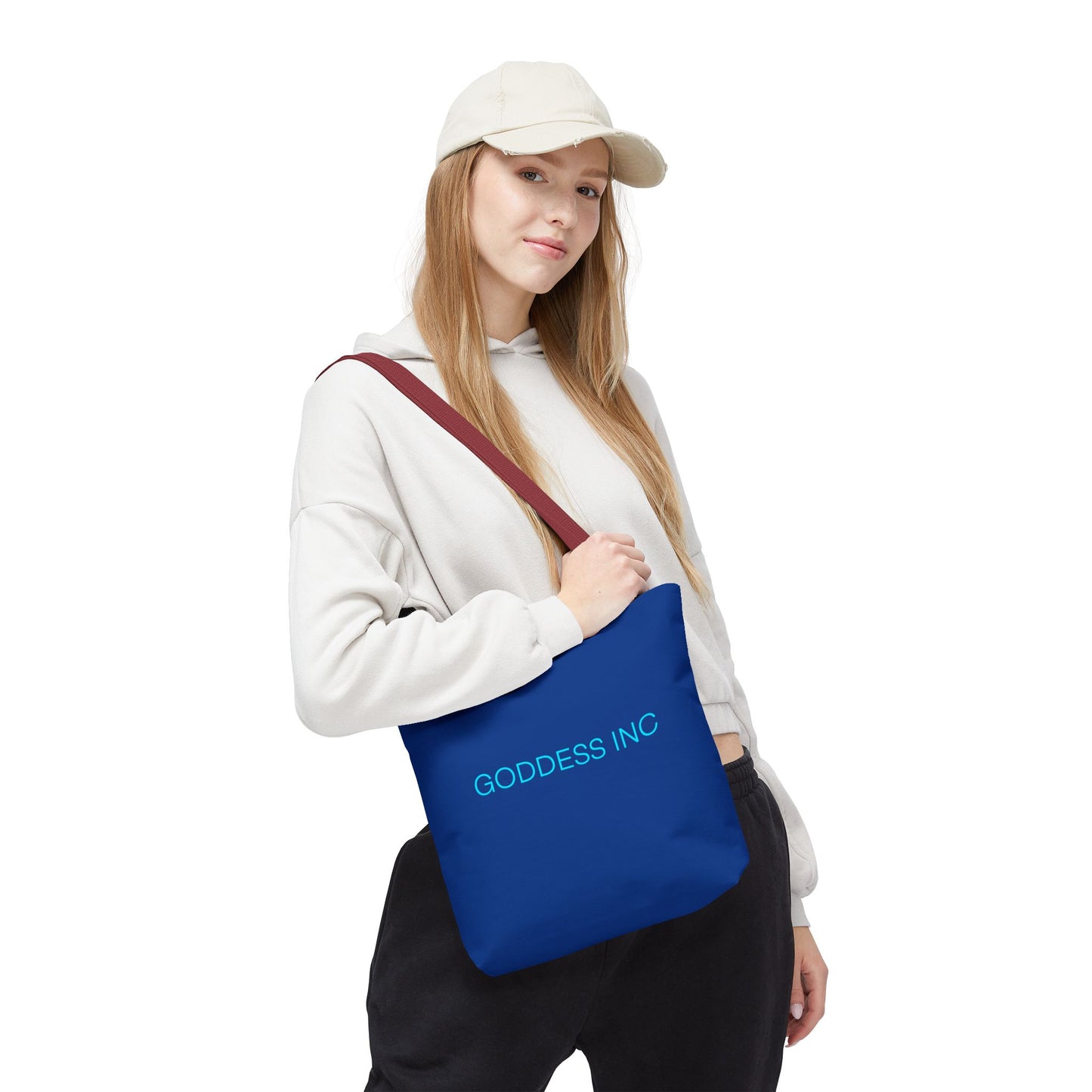 Goddess Inc Tote Bag, Blue